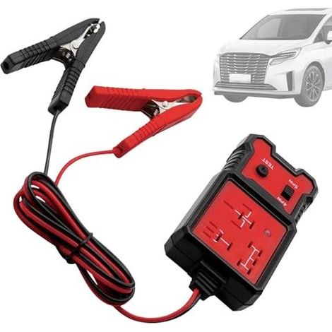 12V Kfz-Elektronikrelais-Tester, Batterietester, Autodiagnose, Autobatterieprüfer, einfach zu bedienen - (1/5)