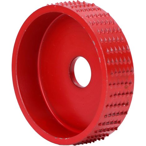 Disque de Découpe pour Bois en Carbure de Tungstène 75mm, Accessoire pour Meuleuse Angulaire - Rouge (1/5)