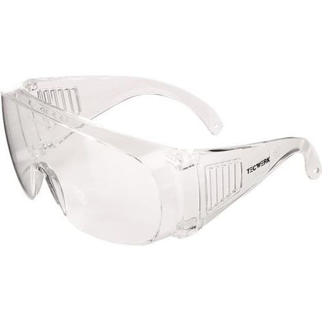 TECWERK Schutzbrille EN 166 Scheiben klar PC TW