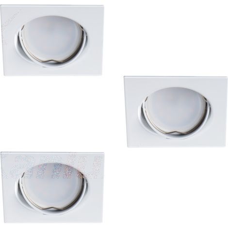 SET DI FARETTI INCASSO COMPLETI DI LAMPADE TRIBIS II L W - KANLUX (1/4)