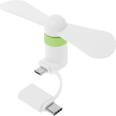 1 Ventilateur Refroidissement Type C, Micro USB, Portable, Téléphone, Tablette (1/5)