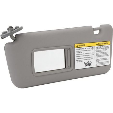 pare-soleil gris Pare-soleil 7432042420B0 côté conducteur gauche, pare-soleil multifonctionnel avec miroir de auto film (1/5)
