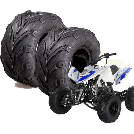 2 PNEUMATICI UNION 16X8-7 28F UV978 GOMME RUOTE X QUAD MINI QUAD ATV 4PR RINFORZATI 16 8 7 50CC 70CC Ecovelo