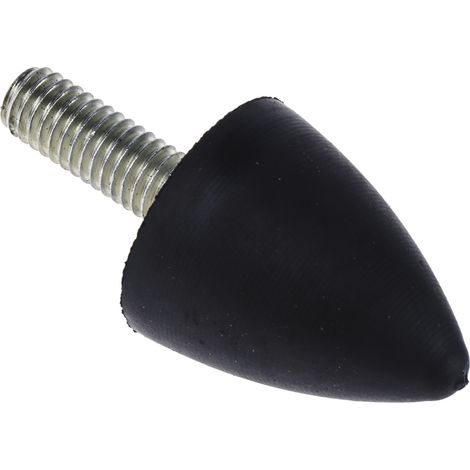Butée d'arrêt RS PRO M6 Ø 20mm capacité 45kg en Caoutchouc ( Prix pour Sachet de 4 ) (1/4)