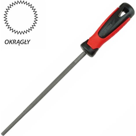 Rundfeile Dedra 06c003 Stahl 20 cm ergonomisch