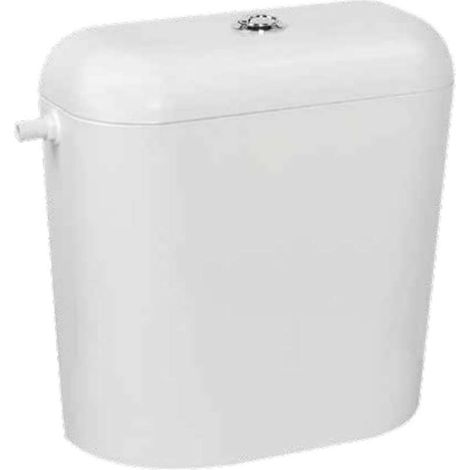 Ideal Standard - Réservoir de chasse d’eau, DualFlush, alimentation d'eau latérale, blanc W630301 (1/2)