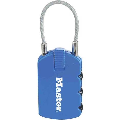 Juego de 2 candados de combinación 30 mm Master Lock (1/2)