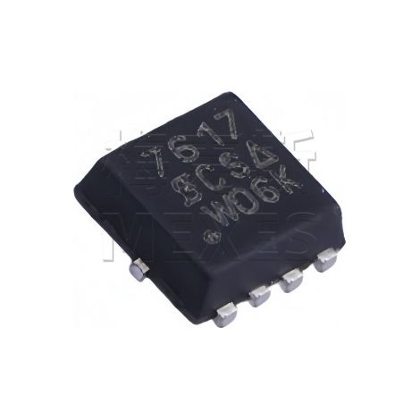 Vishay SI7617DN-T1-GE3 PAK1212-8 P-channel MOSFET electronic component 30V/35A, 5 units.