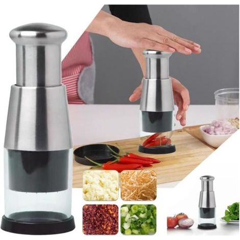 Presse Ail Inox,Presse Ail,Oignons Coupe Legume,Coupe Ailm,Couteaux Et Ustensiles Cuisine,Purée D'ail En Acier Inoxydable Coupe,yd - 2