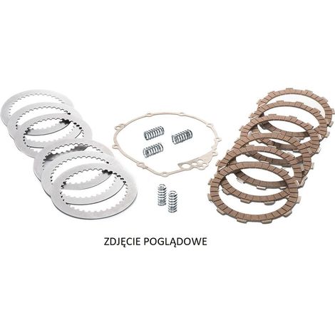 Kit frizione completo TRW ZF (dischi, distanziali, molle, guarnizione) per Yamaha YBR 125 '06-'13