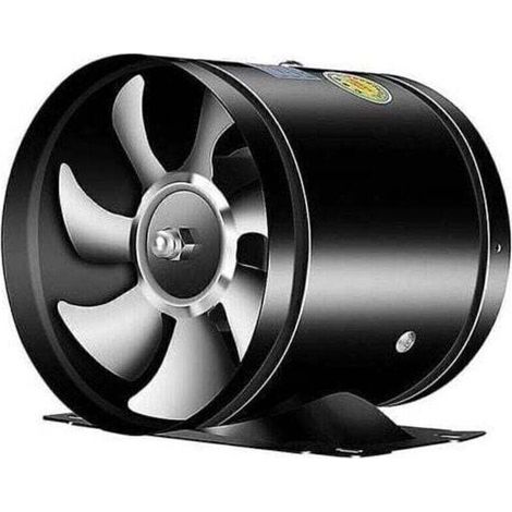 Tuyau ventilateur d'extraction ventilateur d'air tuyau en métal Ventilation ventilateur d'extraction Mini extracteur salle de bains toilette ventilateur mural ventilateur de conduit (1/4)