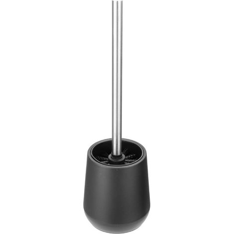 Brosse et support WC noir - JANTEX (1/5)