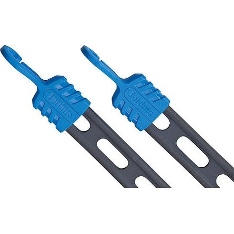 Tendeur élastique ProSafe 1 m avec 2 crochets – Charge maximale 150 kg – Pour fixation sécurisée sur chantiers – Sortimo
