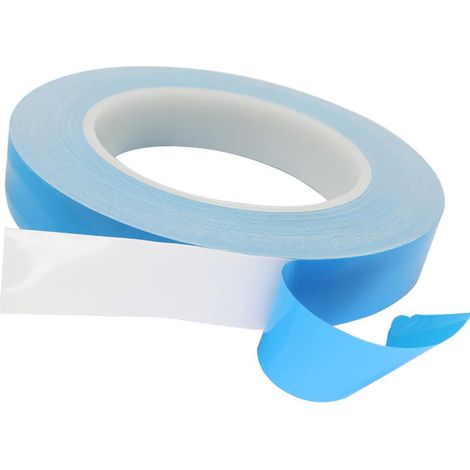 Ruban adhésif Thermique, Ruban adhésif Thermique Double Face 1pc 25m pour éclairage LED IC et téléviseurs LED avec Une Excellente Isolation, Une conductivité Thermique élevée (1/5)