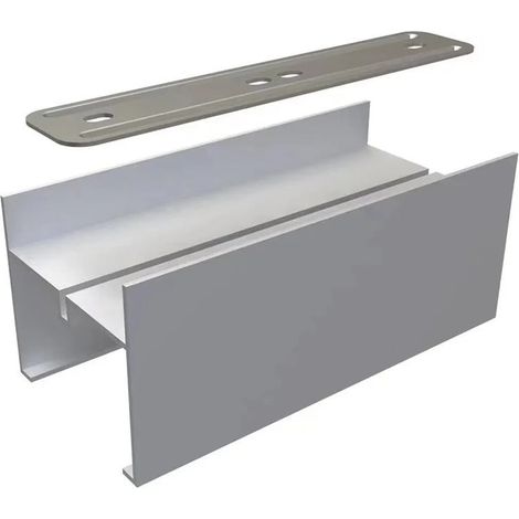 TrAdE Shop Traesio - Connettore Lineare Prolunga Per Lampadario Plafoniera Ll57-120c-3c In Alluminio Ll57-d - (1/4)