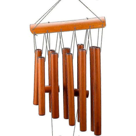 Carillon éolien d'extérieur et d'intérieur, décoration suspendue, carillon éolien de jardin (1 pièce) (1/5)