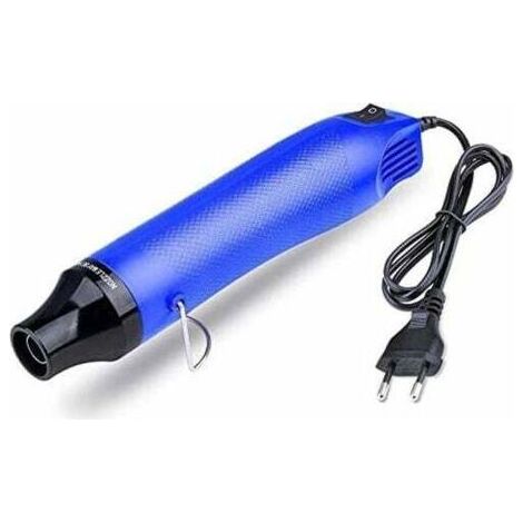 Pistolet à air chaud électrique 300W, Mini décapeur thermique compact pour bricolage, soudure et artisanat - Bleu (1/5)