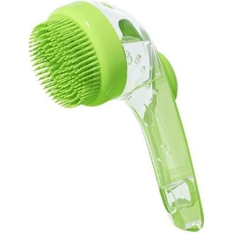 Dog Bath Brush, Dog Washing Brush, Shampoo Brush with Soap Dispenser (1/4)