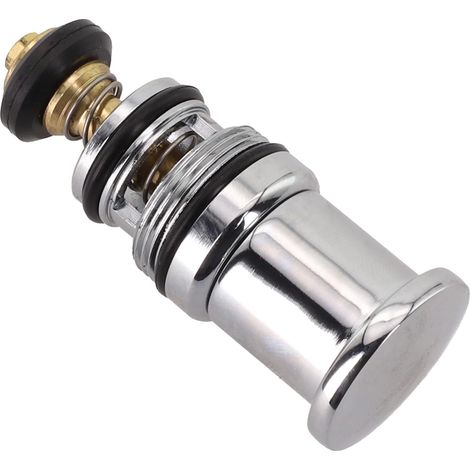 Vanne De Commutateur En Cuivre Chromé - Inverseur D'eau à Traction Pour Baignoire Triple - Robinet De Douche - 1 Pièce (1/5)