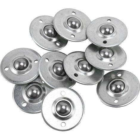 10 pièces -16B 5/8 pouces Roulement à billes en acier à bride Convoyeur-- (1/5)