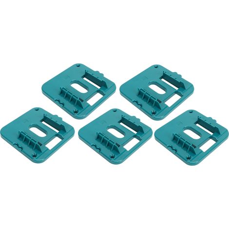 Support de rangement pour 5 batteries Makita 18V, compatible BL1860, BL1850, BL1840, BL1830, base de stockage lithium. (1/5)
