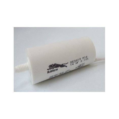 Condensateur 14uF pour platine ballast 250V 50-60Hz Ø 35x69mm N14 RELCO S53910