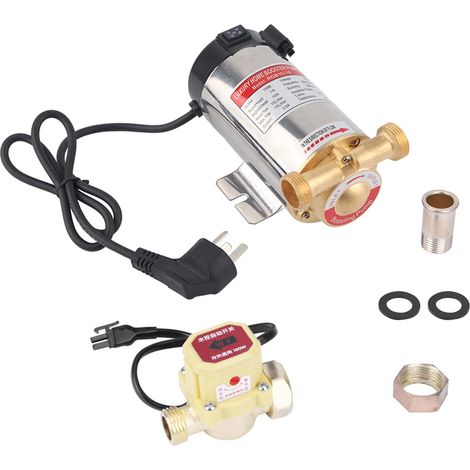 Automatische Haushalts Edelstahl Auto Boost Pumpe für Leitungswasser-Pipeline-Spüle Facucet Duschdruck Wasse Booster (1/5)