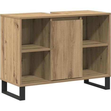 Maison Exclusive - Badezimmerschrank Artisan-Eiche 80 x 33 x 60 c