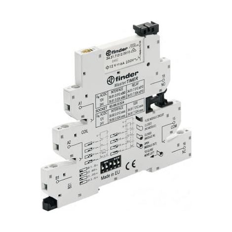 Zeitrelais finder MasterTimer 12 V 8 Funktionen