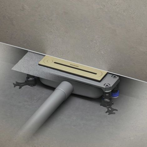 Kaldewei FLOWPOINT-Set Punktablauf 2410 mit FLOWDRAIN 4204 horizontal flat (1/5)