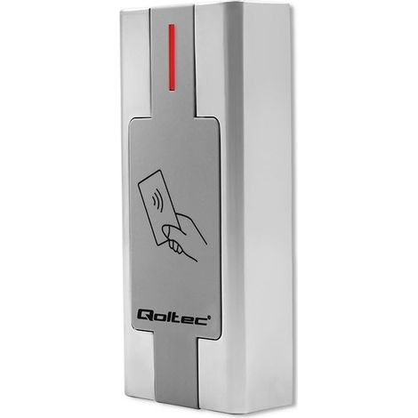 Lettore di schede e portachiavi RFID di prossimità Qoltec  Alloggiamento in metallo (1/5)