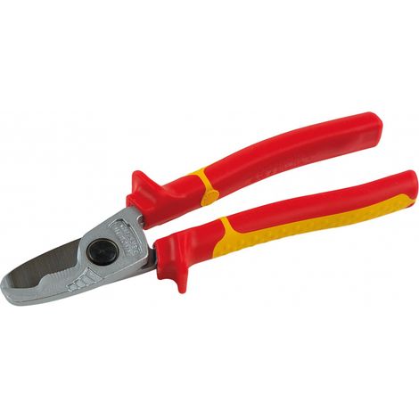 Coupe câbles électriques double tranchant isolé 1000 volts Mob Outillage (1/2)