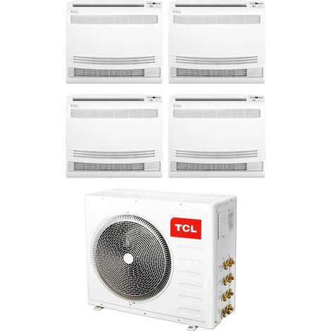 Condizionatore Quadri Split Console TCL 9+9+12+12 con MT3240 R-32 Wi-Fi Integrato