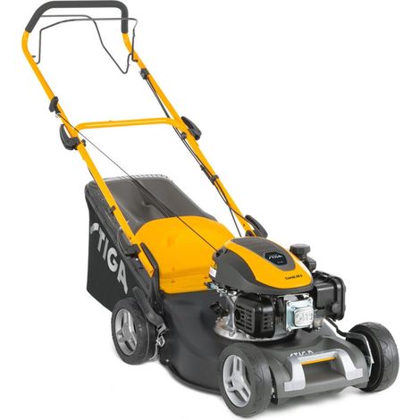 STIGA Benzin-Rasenmäher Combi 48 S a, 2,2 kW, 46 cm – Zentrale Schnitthöhenverstellung, Selbstfahrend mit Hinterantrieb – Für Rasenflächen bis 1.200 m² (1/5)