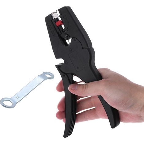 Professional Wire Stripper, Electric Cable Stripper, Wire Cutter, Multi-Tool Stripping Pliers Adjustable Precision, Comes with a 1013mm wrench (1/5)