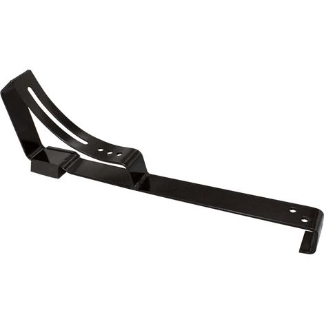 DAPRONA Laufroststütze für Dachtritt und Laufrost, für flache Dachziegel, Biberschwanzziegel, Dachtritte für Schornsteinfeger - Schwarz, 49cm