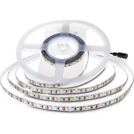 V-TAC Streifen LED SMD2835 7,5W/m 10m 120 LED/m Warmweiß 24V IP20 10mm
