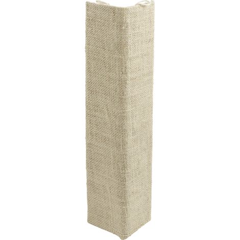 KERBL Sisal Kratzbrett Kevin Kratzplatte Beige Kratzmatte Holz 81557