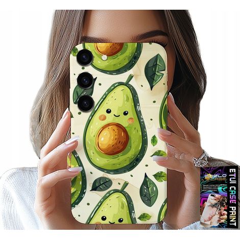 Custodia per Samsung Galaxy S23 - simpatica custodia con avocado sorridente (1/5)