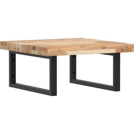 Maison Exclusive - Waschbeckenregal Wandmontage Stahl und Akazien