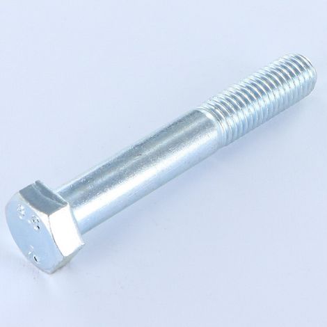 Corps de boulon filetage partiel Tête hexagonale TH M16X80 Classe 6.8 Acier zingué-1 pièce