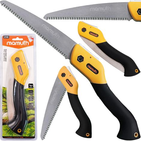 Gartensäge Z18 MAMUTH pliable, Scie à main, Lame 17cm, Scie à bois, Scie à métal (1/5)