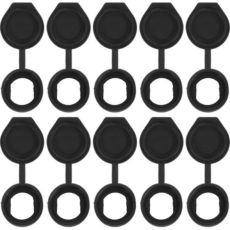 Cache serrures en caoutchouc de 19 mm lot de 10 protections (1/5)