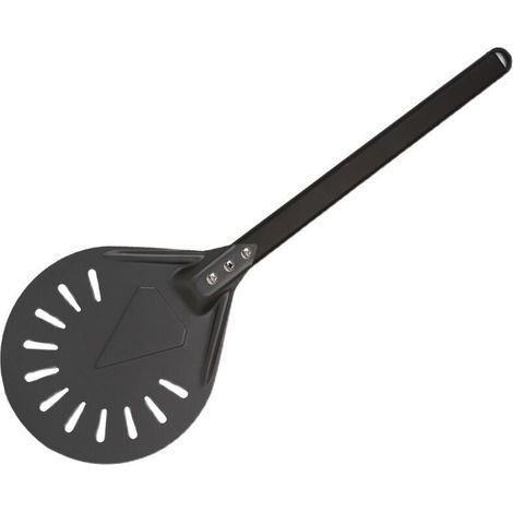Metal pizza peel, pizza spatula, 18cm stainless steel pizza peel. Peel and spatula for cooking, baking, grilling and restaurants. (1/4)