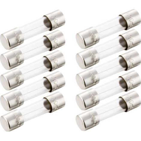 Omega Kit 10 Fusibili cilindrico 5x20 CF 3,15A rapido - CF520231
