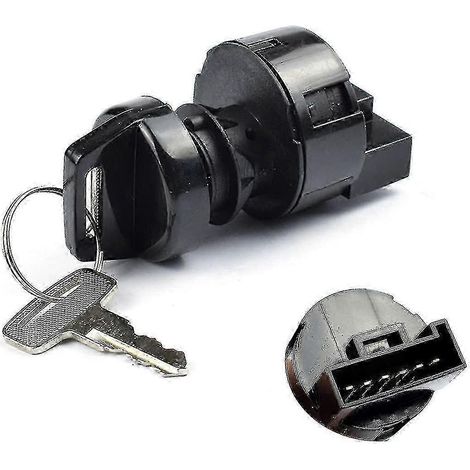 Contacteur à clé compatible avec Polaris Sportsman 400, 500, 570, 600, 700 et 800, ainsi qu'avec les modèles Ranger 400, 425, 500 et 570. (1/5)