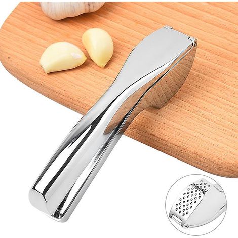 presse Ail Inox, Ecrase Ail, Presse Ail Inox Professionnel, Garlic Press, Inoxydable De Presse Ail, Hachoir Gingembre, Concasseur Ail Faciles (1/5)