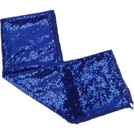 Nappe Brillante Bleu Nuit pour Réceptions, Célébrations et Événements Festifs (1/5)