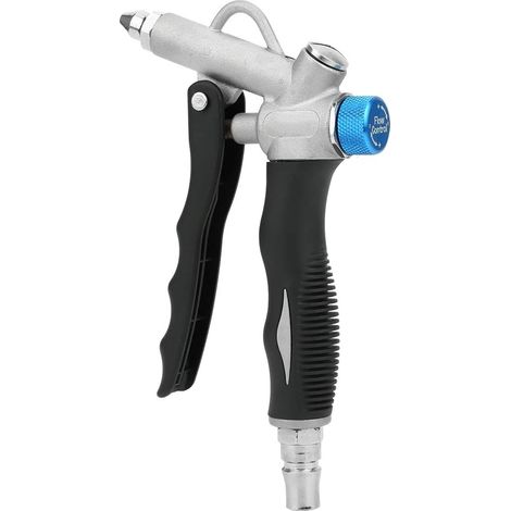 Industrieller Staubwedel, pneumatisch, verstellbar, Staubblaspistole, Handkompressor-Reinigungswerkzeug, G1/4 Zoll, 2 Düsen unterschiedlicher Größe