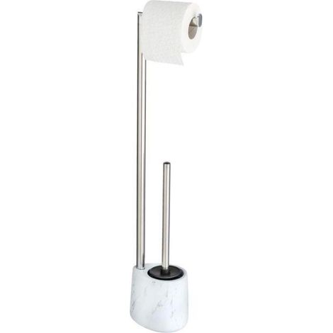 Wenko 23745100 Combinato WC Adrada, Ceramica, 13 x 72 x 9,5 cm, Bianco (1/6)